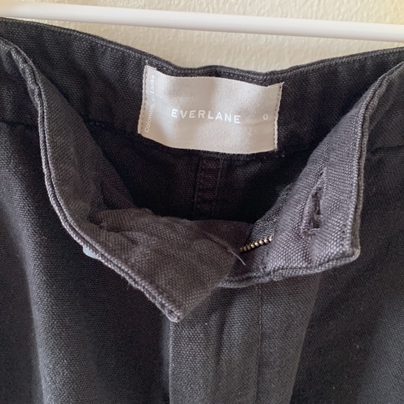 Everlane black denim skirt - Picture 3 of 3
